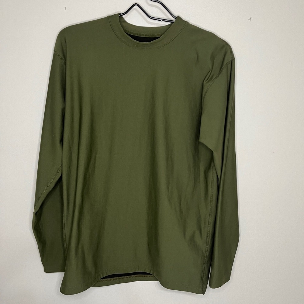 Dri-Duke Green Compression Top Mens XL Long Sleeve Fitness